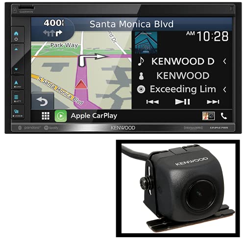 Kenwood DNR476S Digital Multimedia Navigation Receiver | Plus CMOS-130 Rearview Camera with Universal Mounting Hardware Kenwood DNR476S Digital Multimedia Navigation Receiver | Plus CMOS-130 Rearview Camera with Universal Mounting Hardware